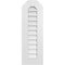 Ekena Millwork Octagonal Top Surface Mount PVC Gable Vent w/ 3-1/2"W x 1"P Standard Frame, 12"W x 36"H GVPOT12X3601SN - alternate 1